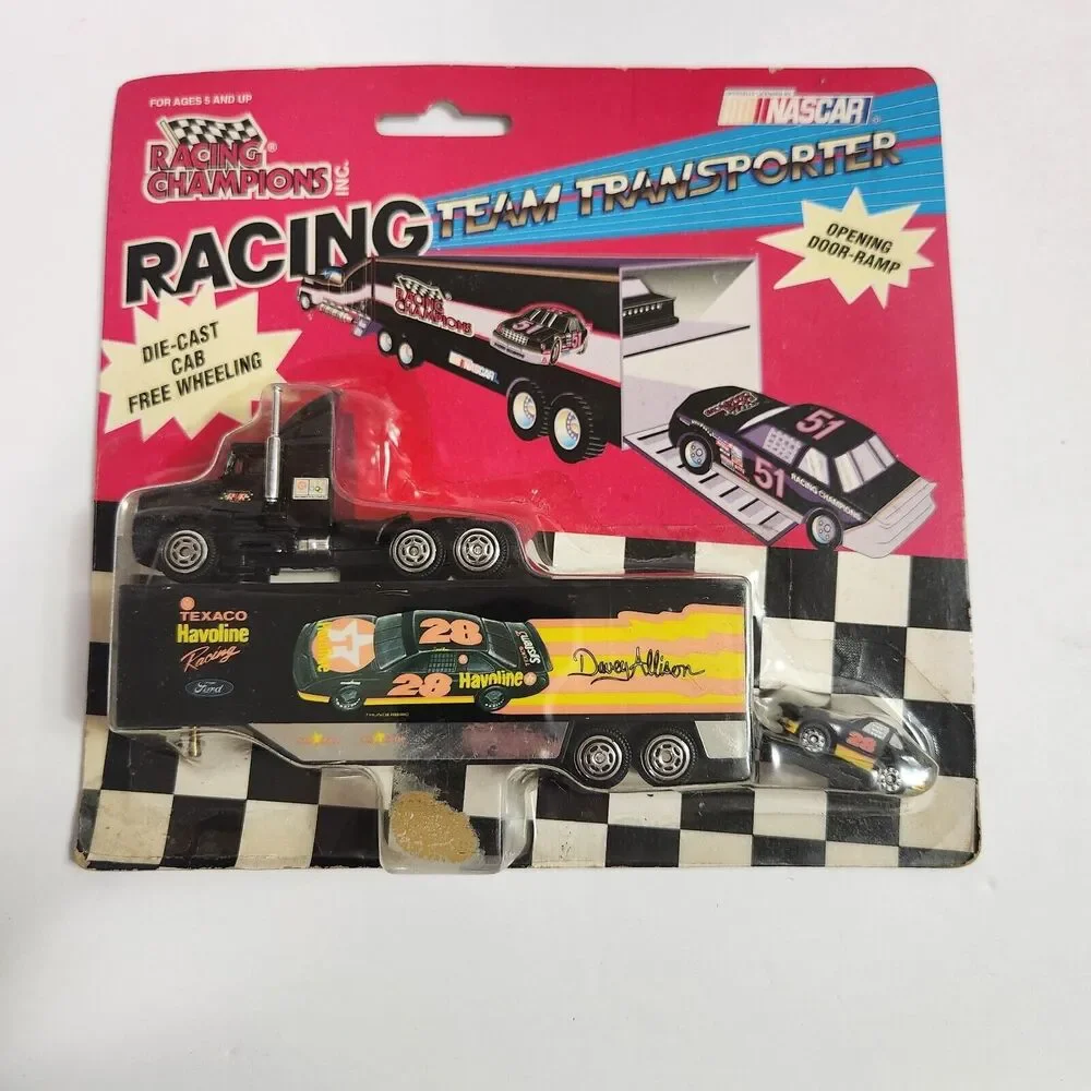 1994 Racing Team Transporter  #28 Davey Allison W Mini Stock Car
